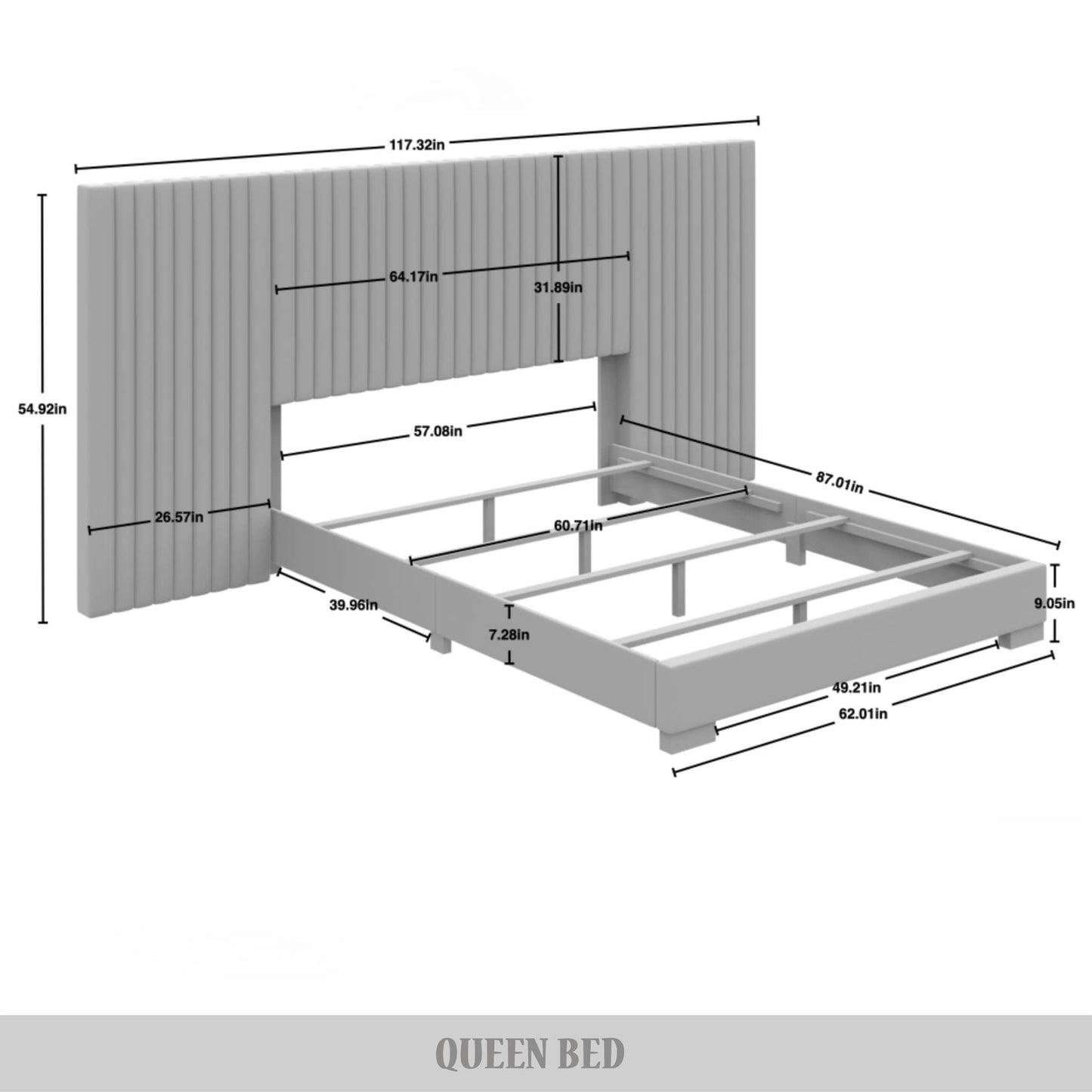 Torrin Luxury Wall Panel Bed