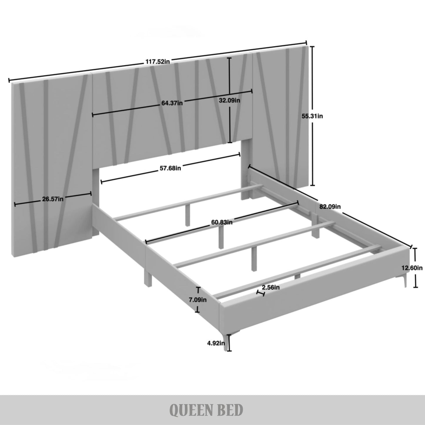 Zoelys Luxury Wall Panel Bed