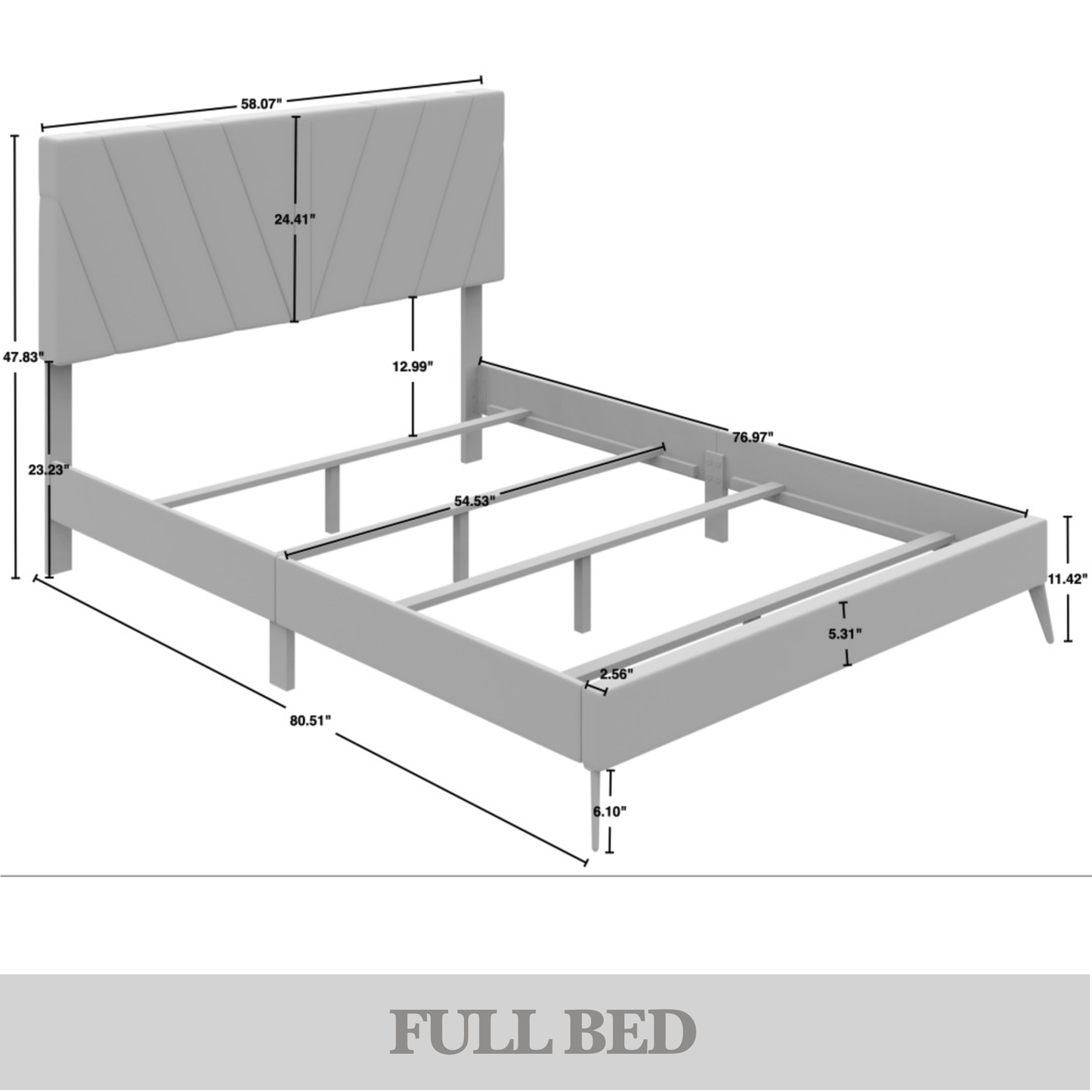Lakeysa 4 Piece Contemporary Bedroom Set