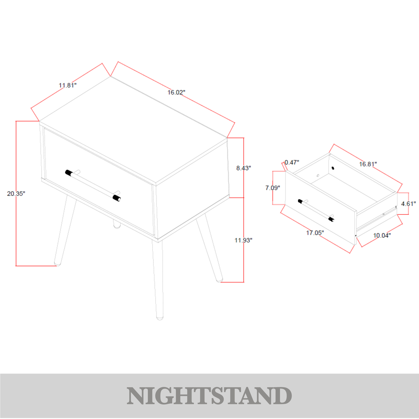Lakeysa 4 Piece Contemporary Bedroom Set
