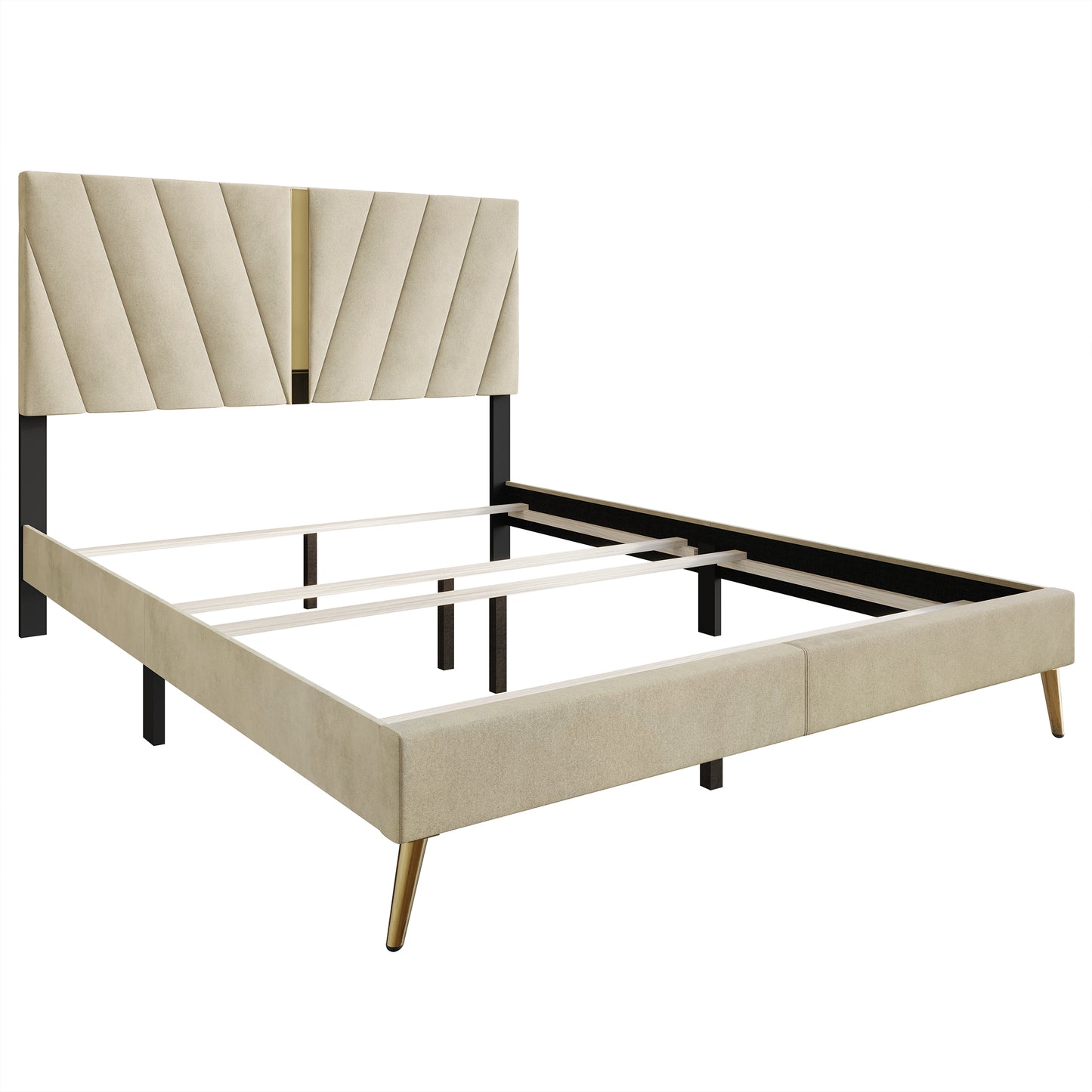 Lakeysa 4 Piece Contemporary Bedroom Set
