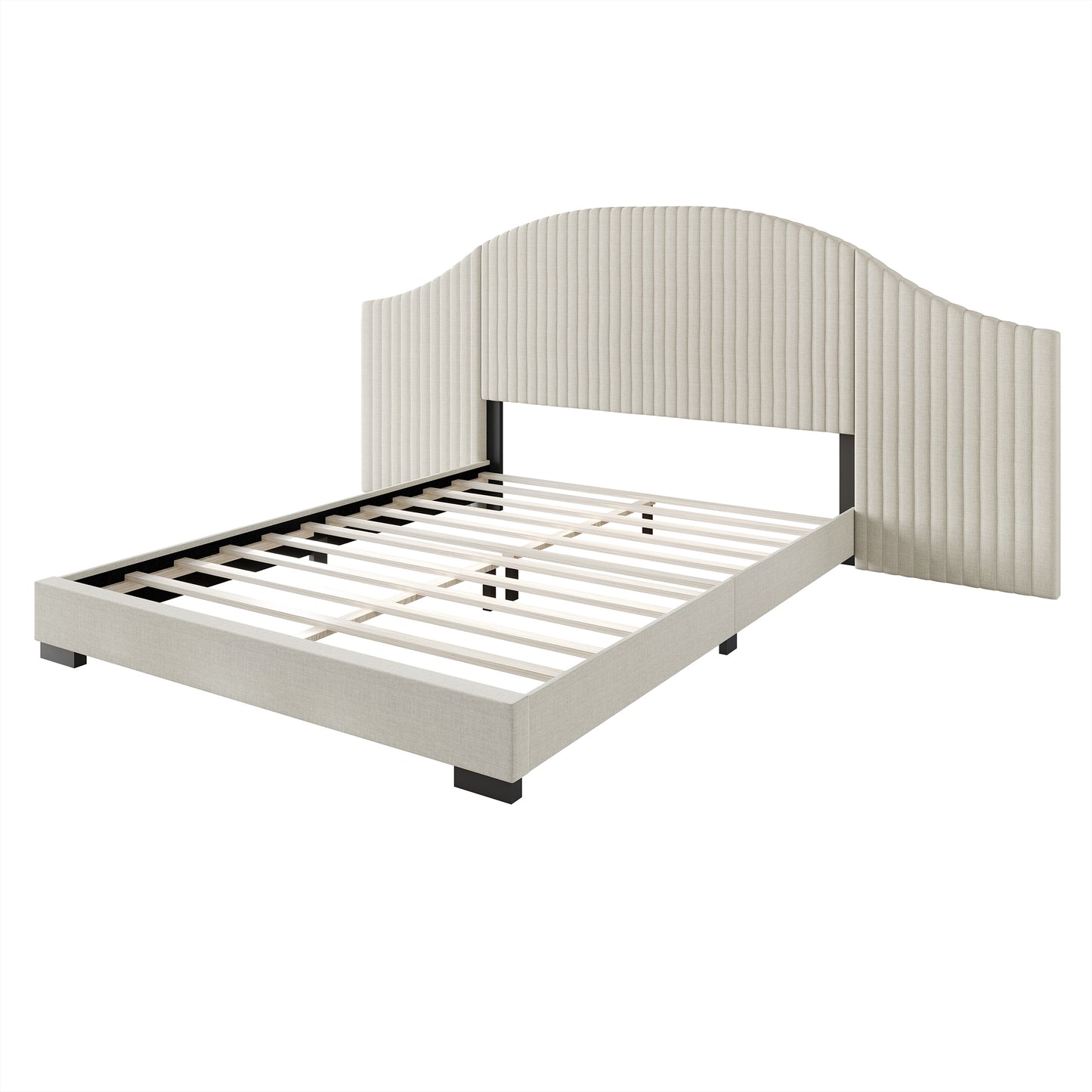 Adalize Mid-Century Modern Wall Panel Bed