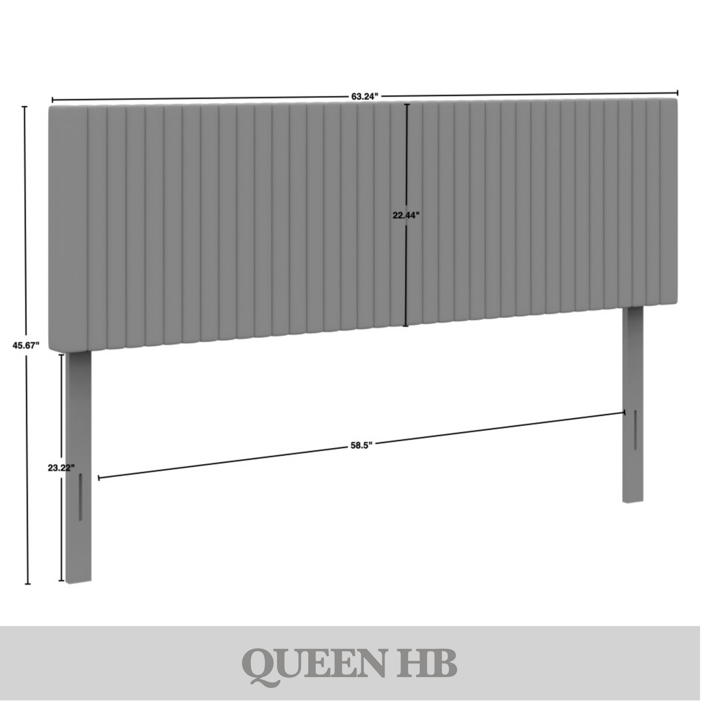 Natusuko Modern Upholstered Pleated Velvet Headboard