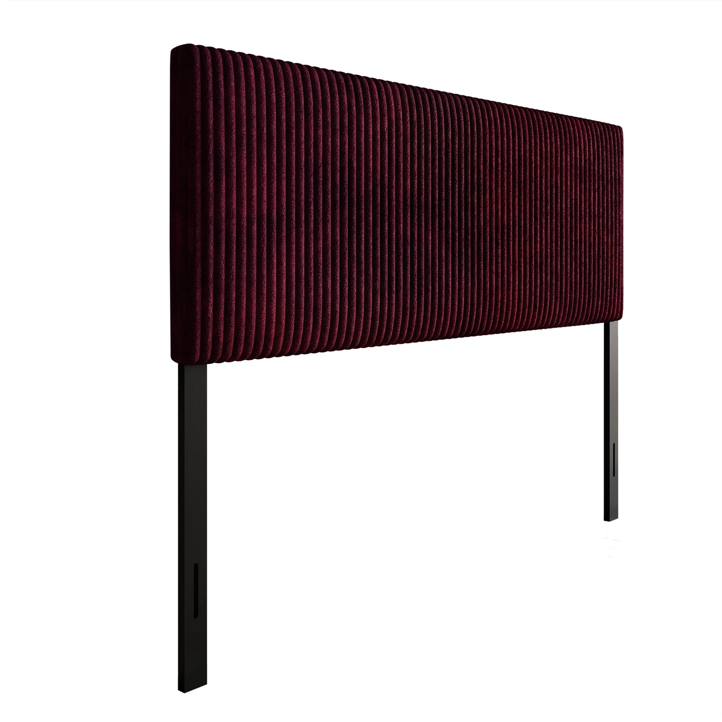 Natusuko Modern Upholstered Pleated Velvet Headboard