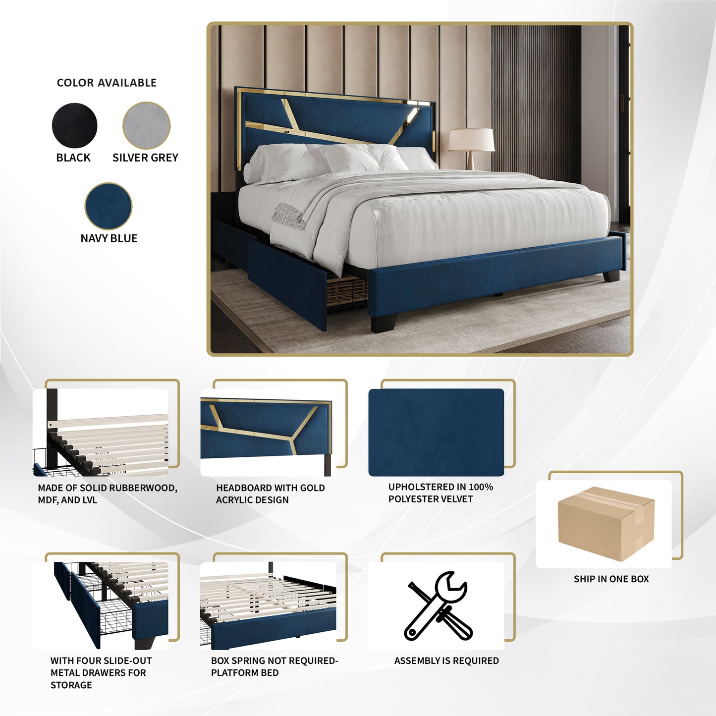 Dziadon Platform Bed