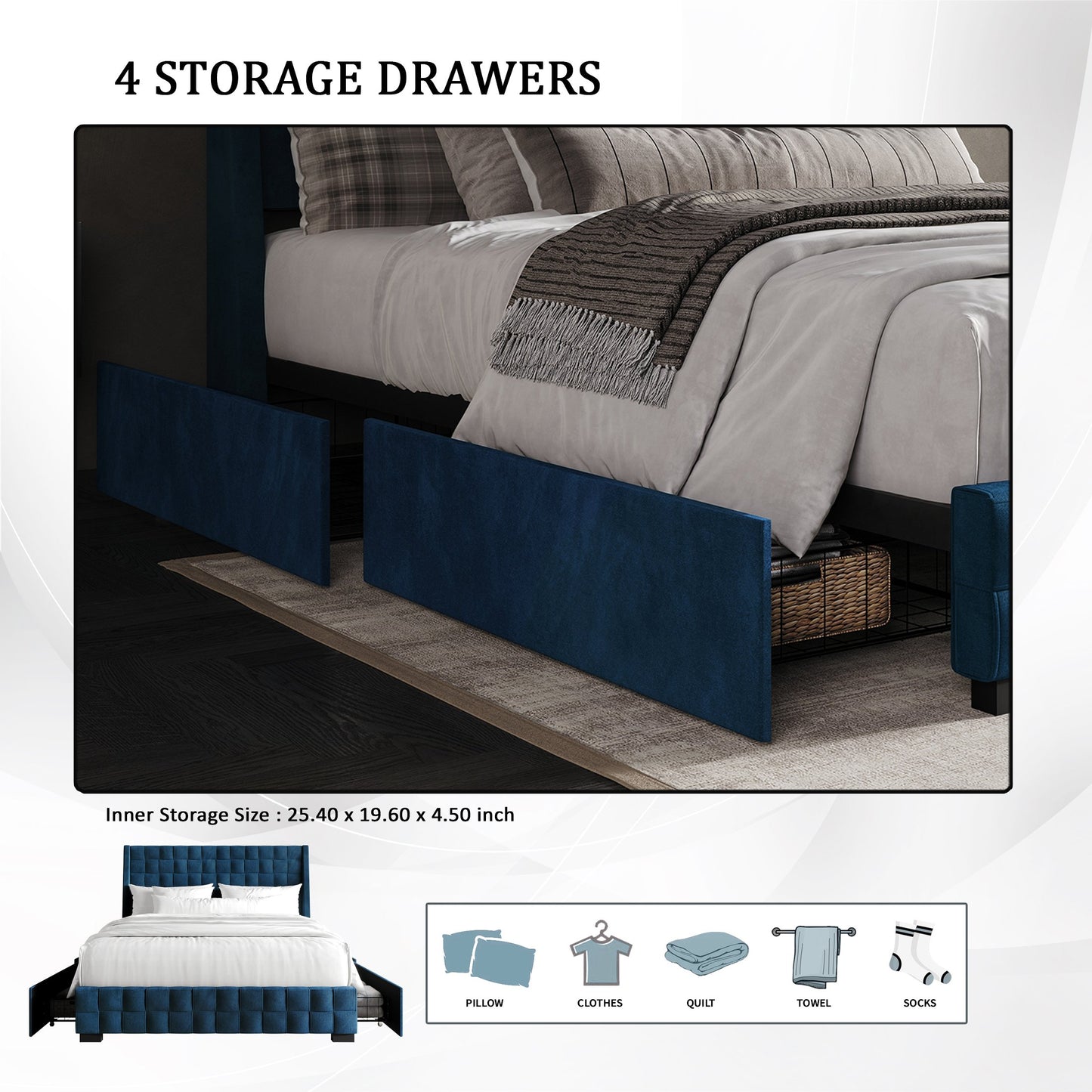 Dyisha Platform Bed