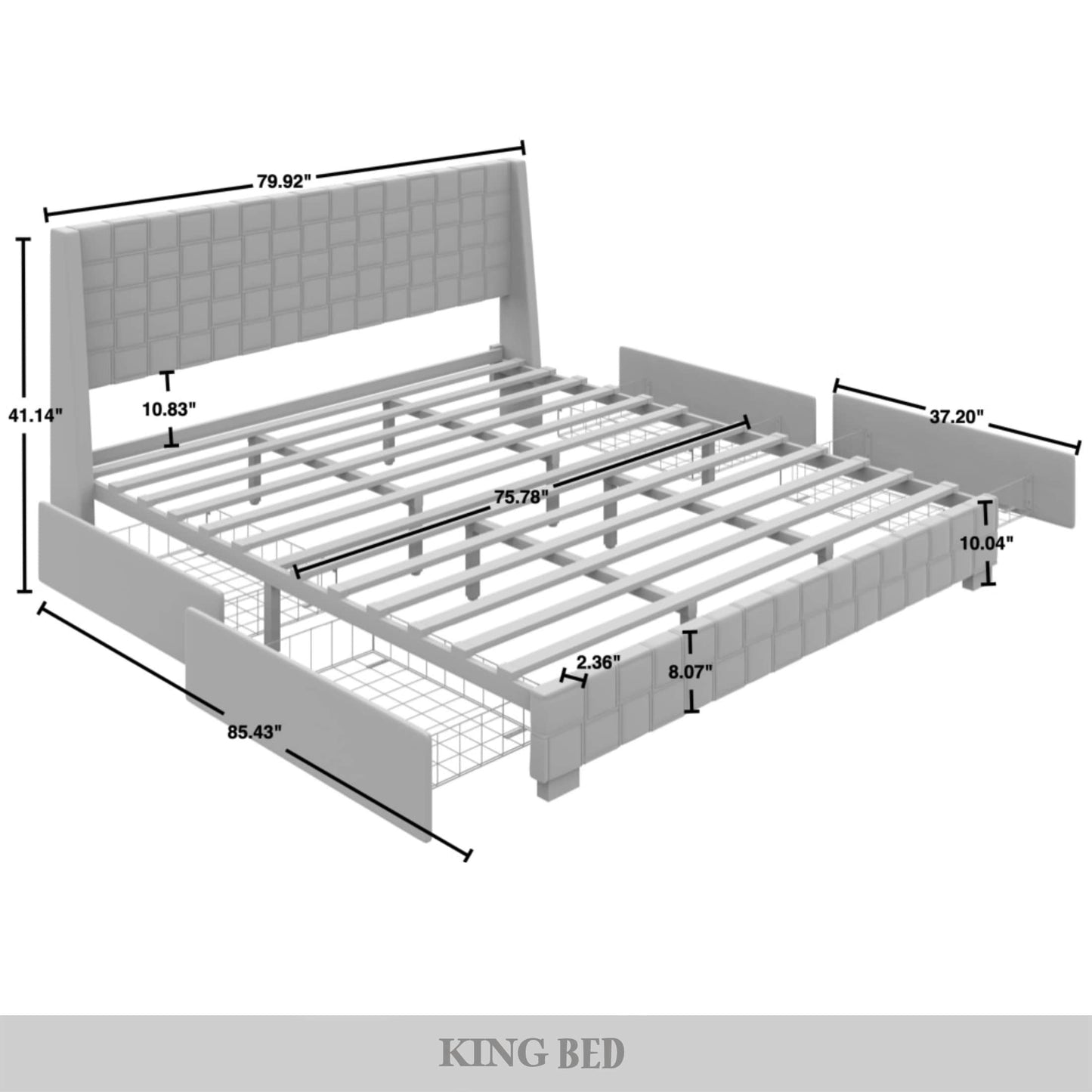 Dyisha Platform Bed