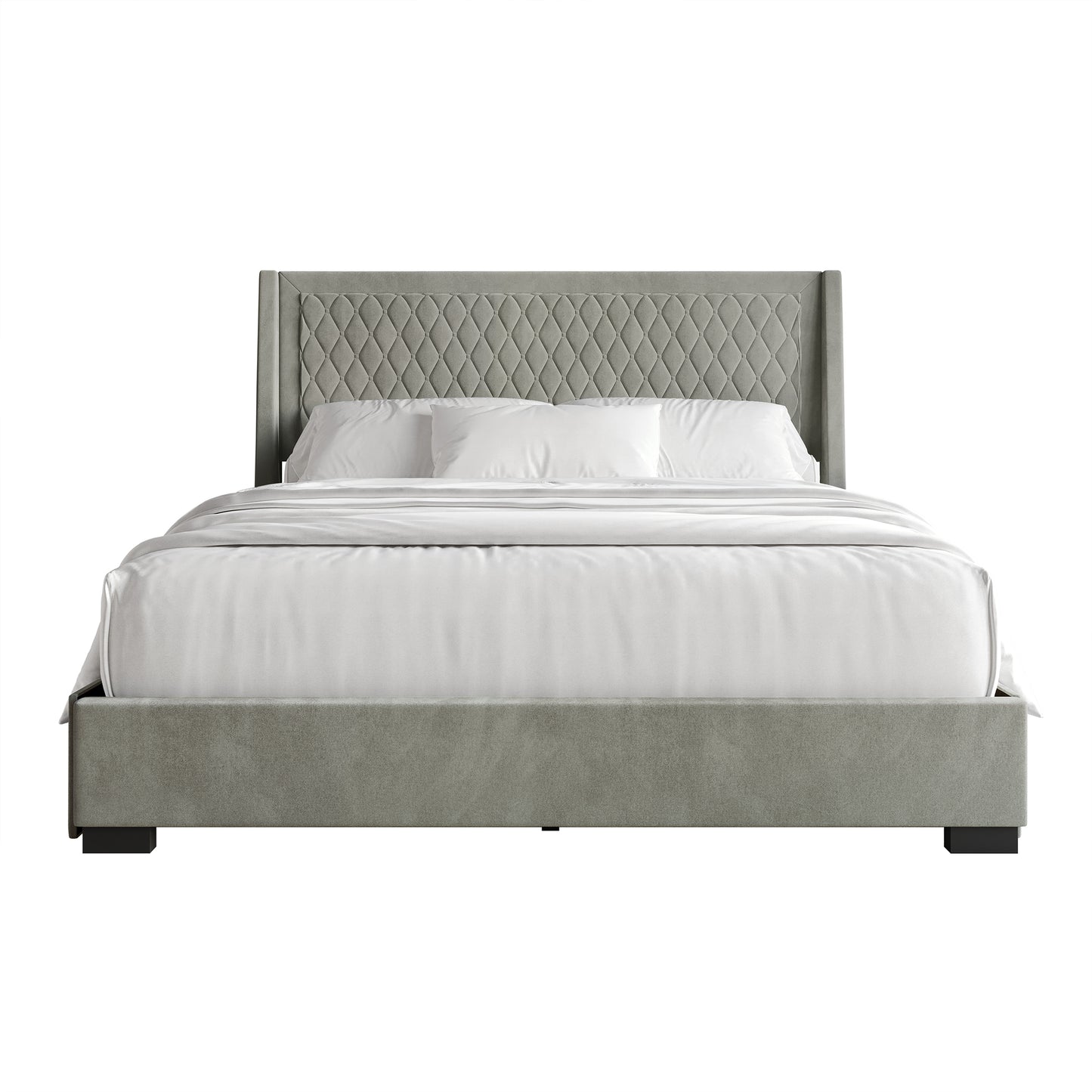 Huckins Velvet Luxurious Bed
