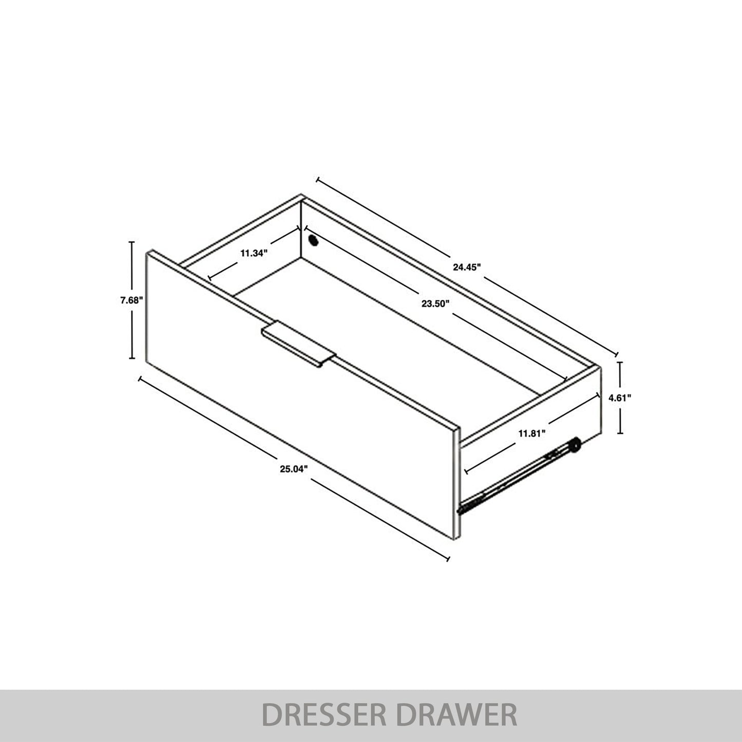 Rafiat 6-Drawers Wooden Dresser