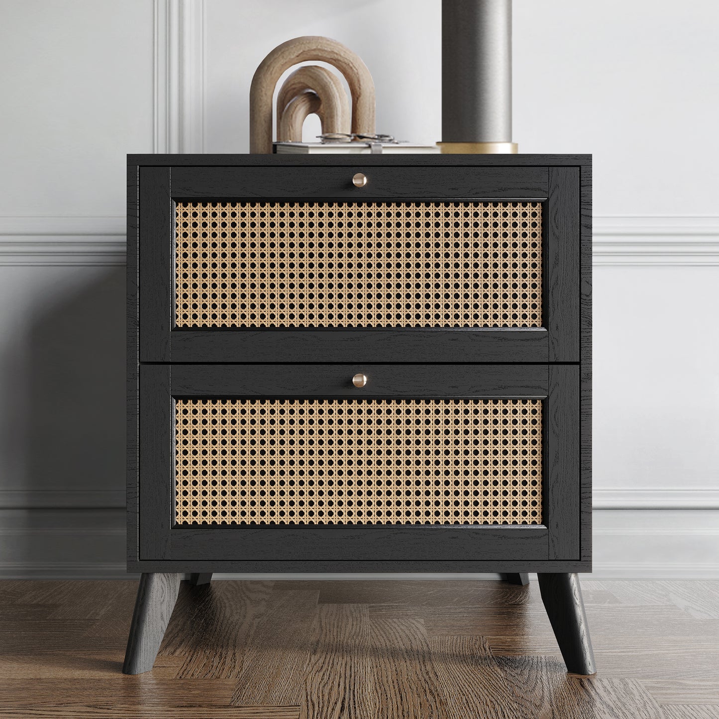 Porston Mid-Century Modern Nightstand