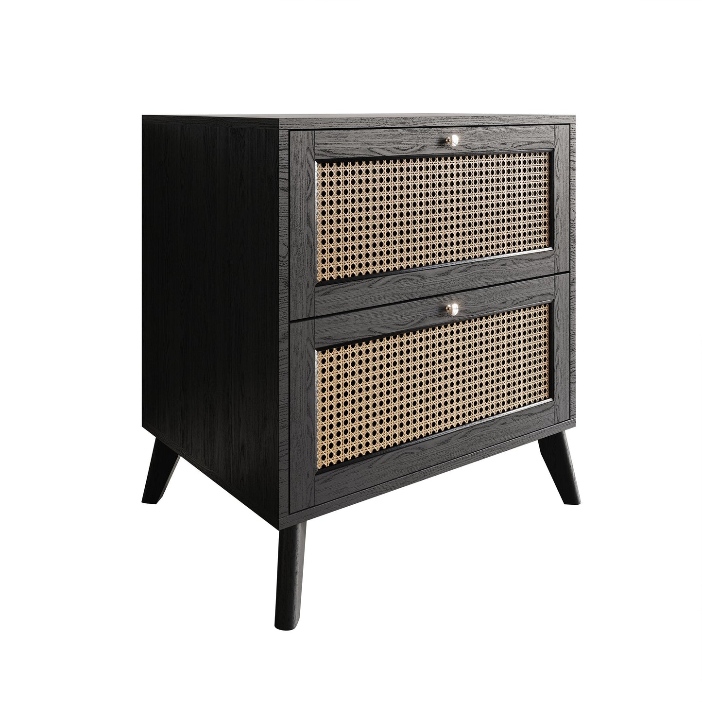 Porston Mid-Century Modern Nightstand