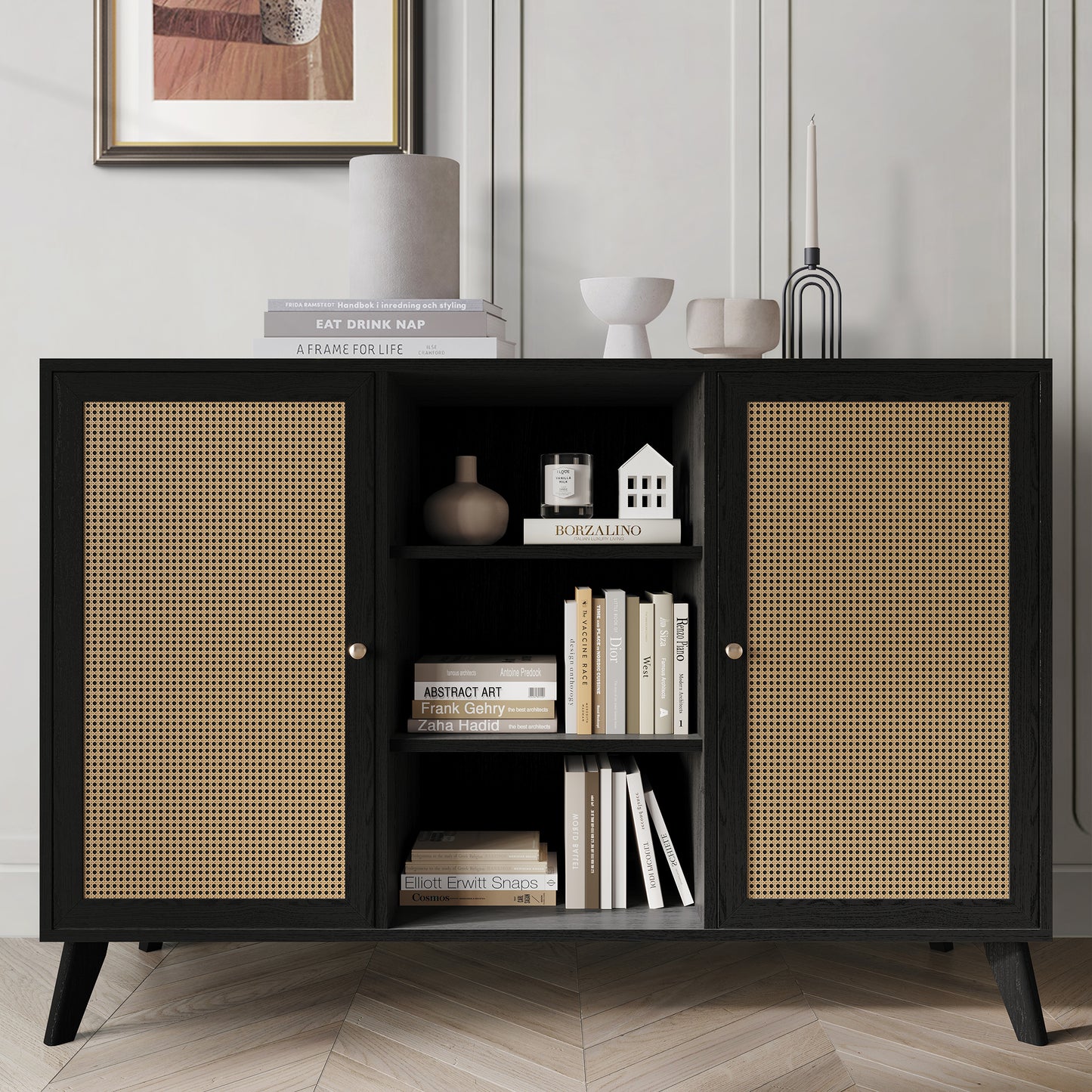 Porston Mid-Century Modern SideBoard Cabinet