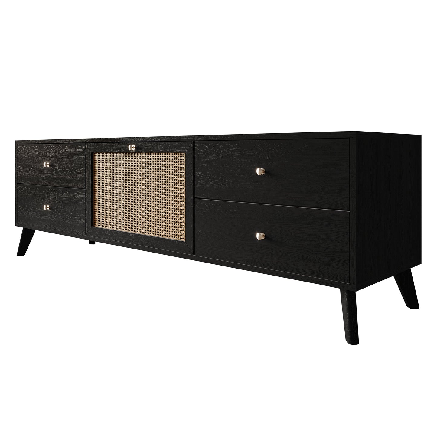 Porston Mid-Century Modern TV Stand Console
