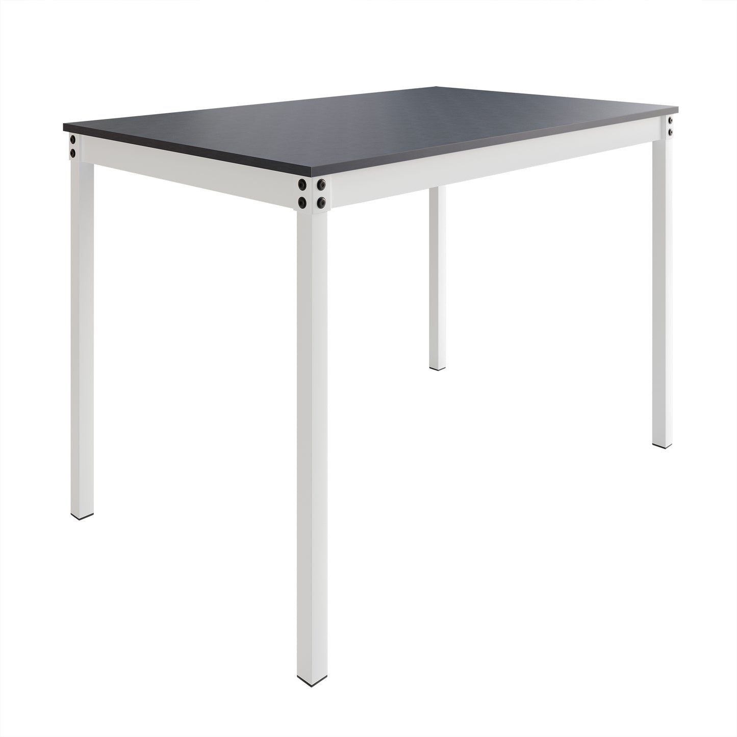 Anisur Farmhouse Two-tone 4-piece Metal Dining Set