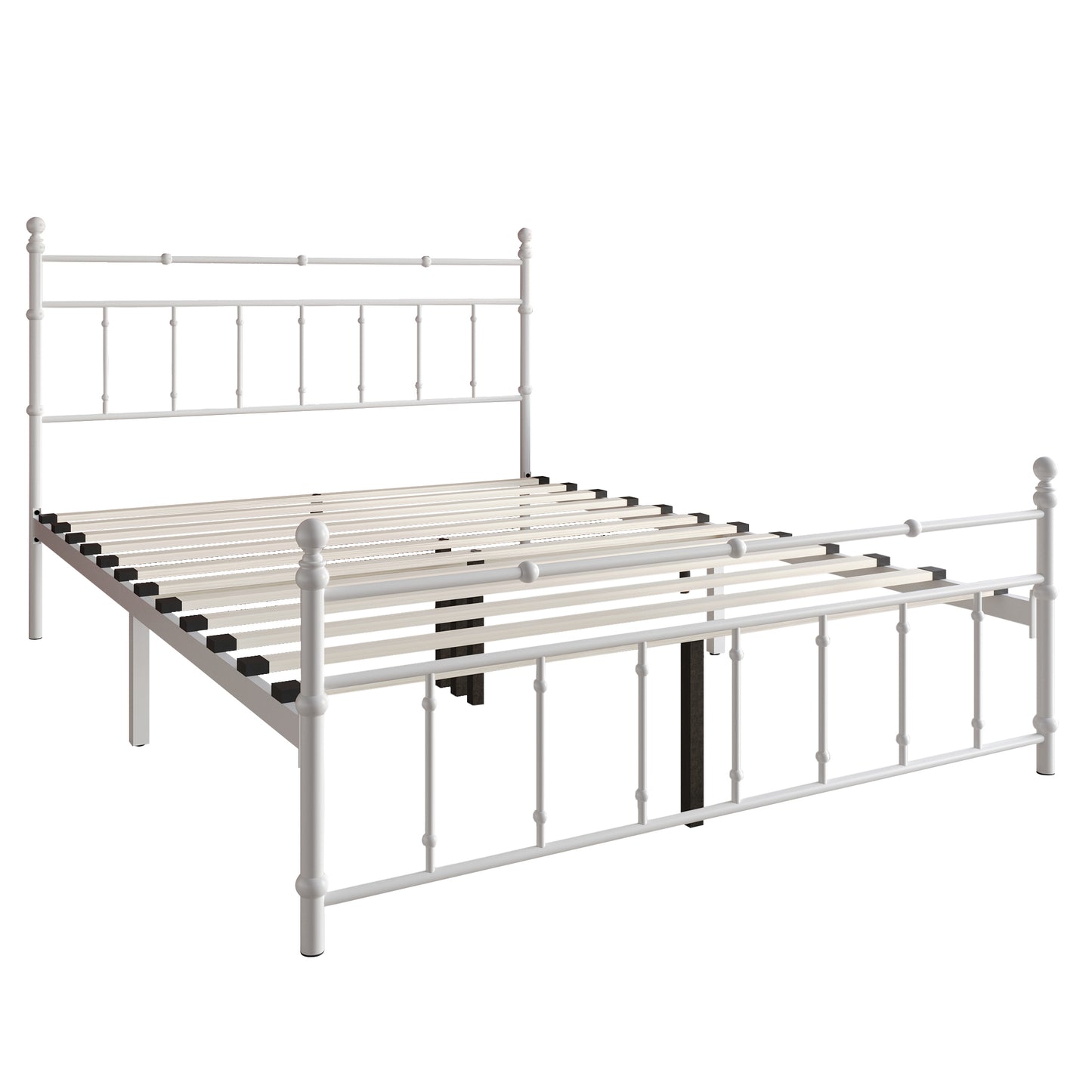 Ashik Victoria Style Metal Platform Bed