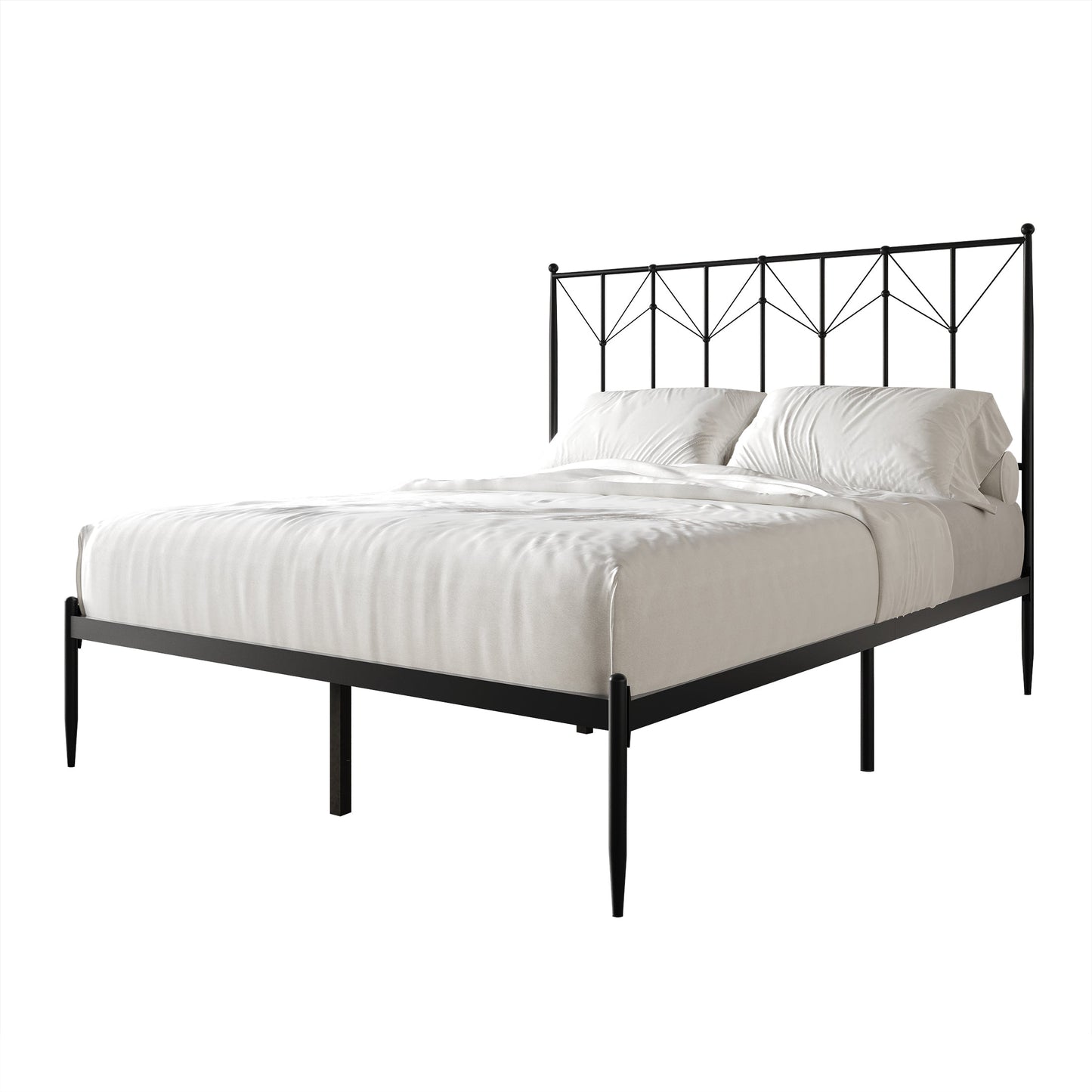 Kricia Metal Platform Bed