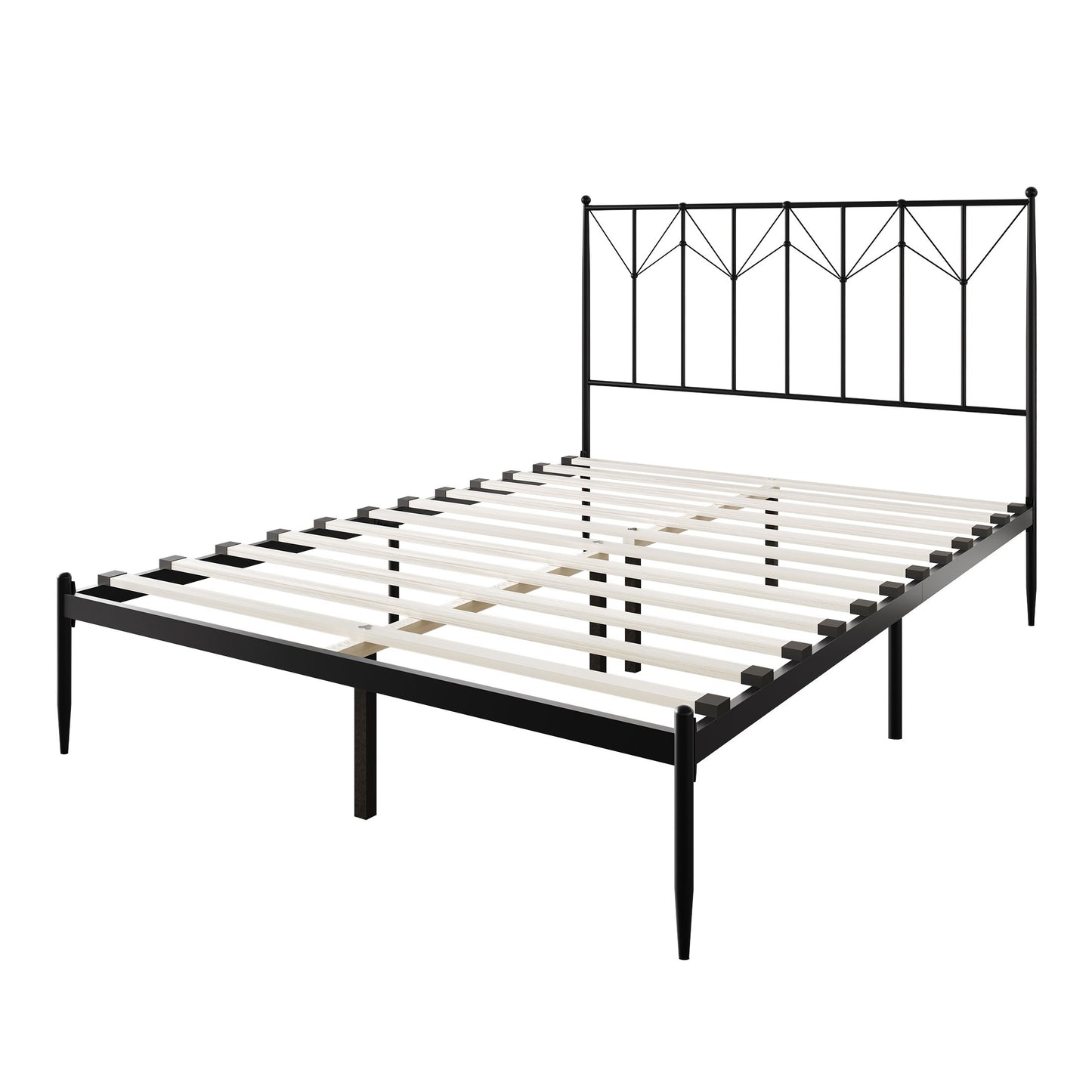 Kricia Metal Platform Bed