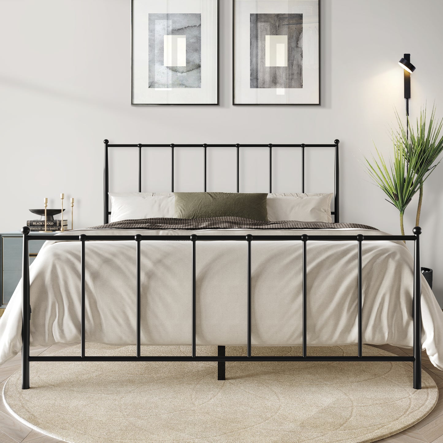 Makaelyn Timeless Metal Platform Bed