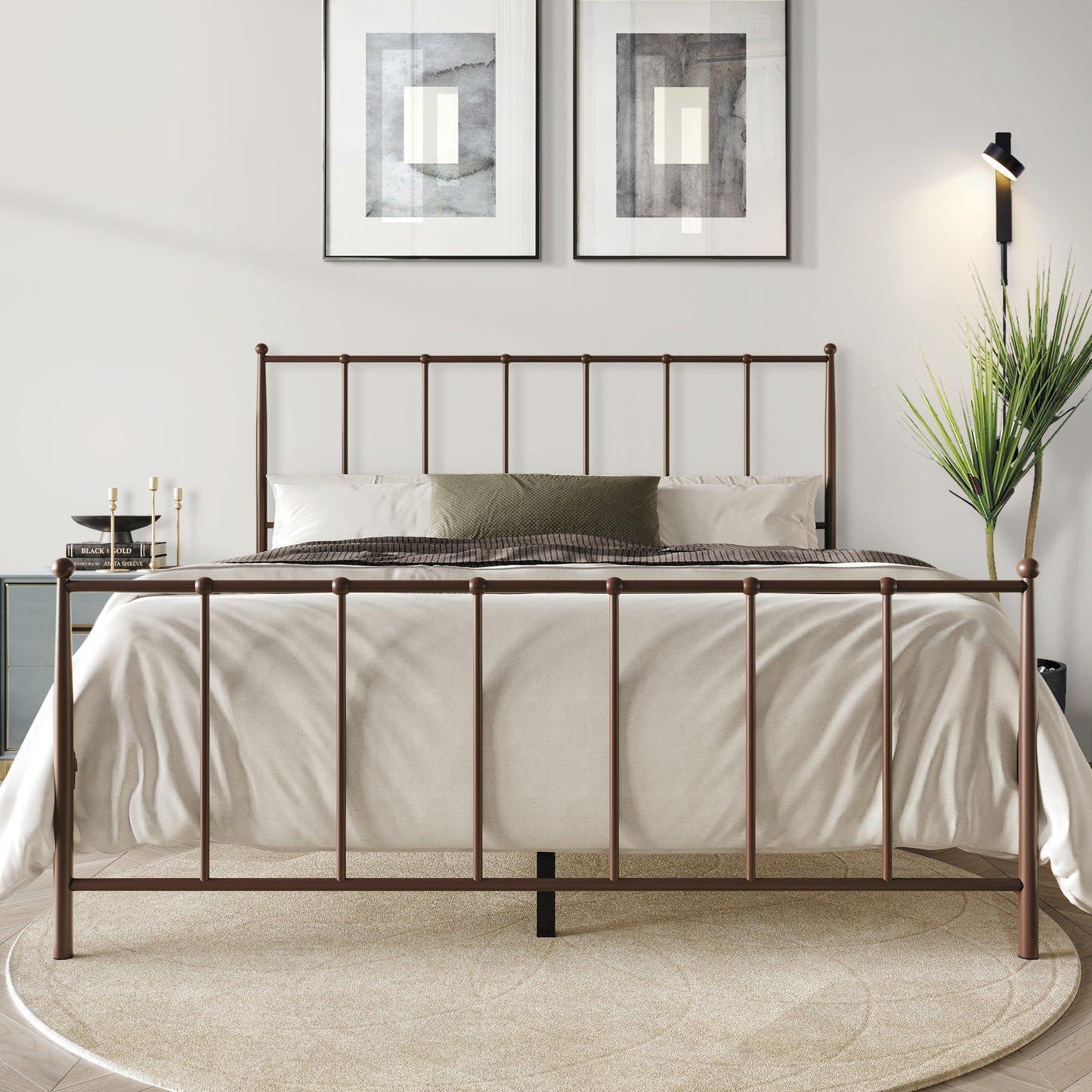 Makaelyn Timeless Metal Platform Bed
