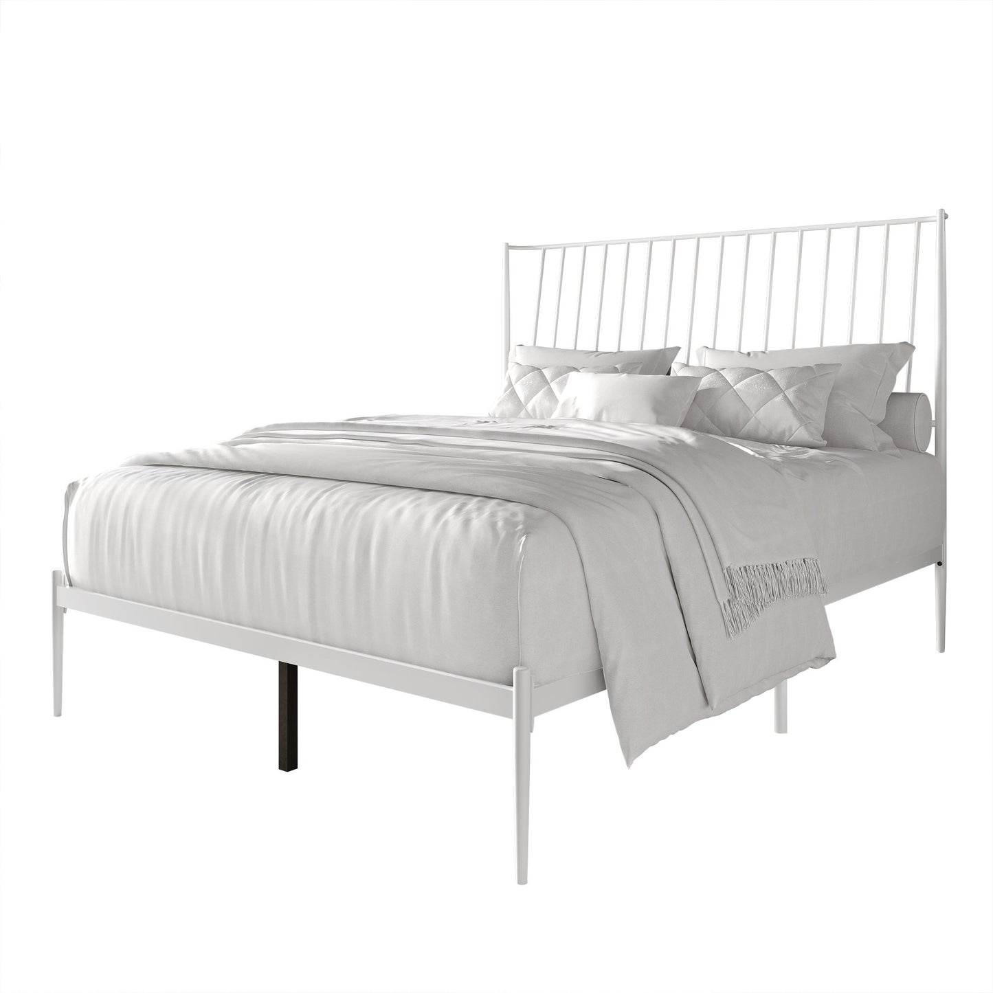 Rashae Metal Platform Bed