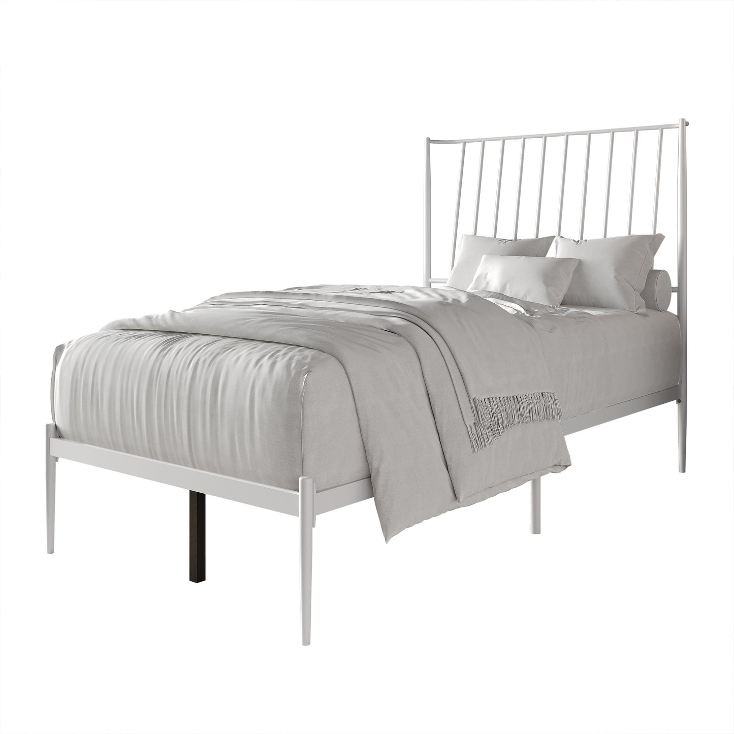 Rashae Metal Platform Bed