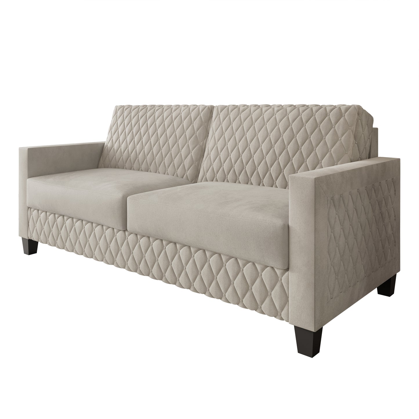 Ludford Velvet Upholstered Sofa