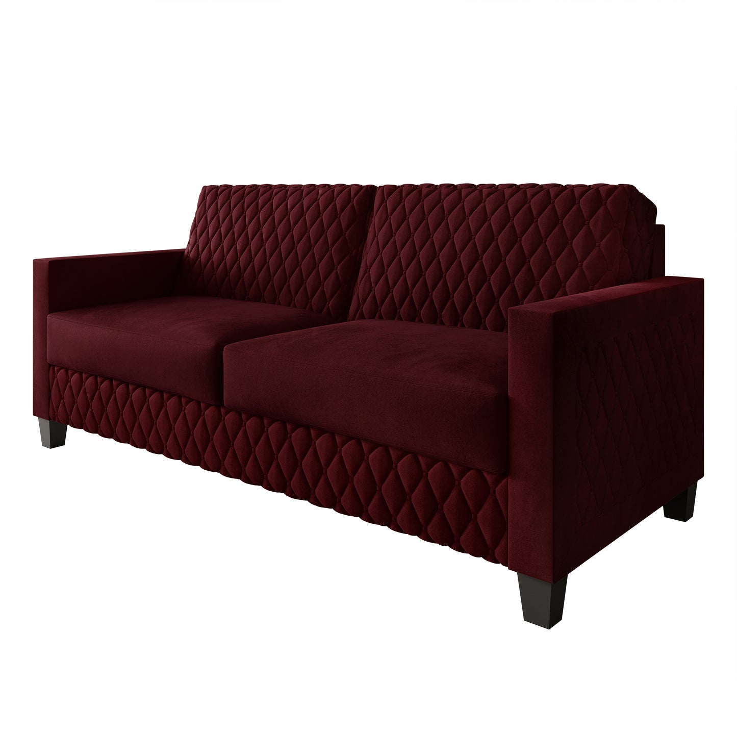 Ludford Velvet Upholstered Sofa