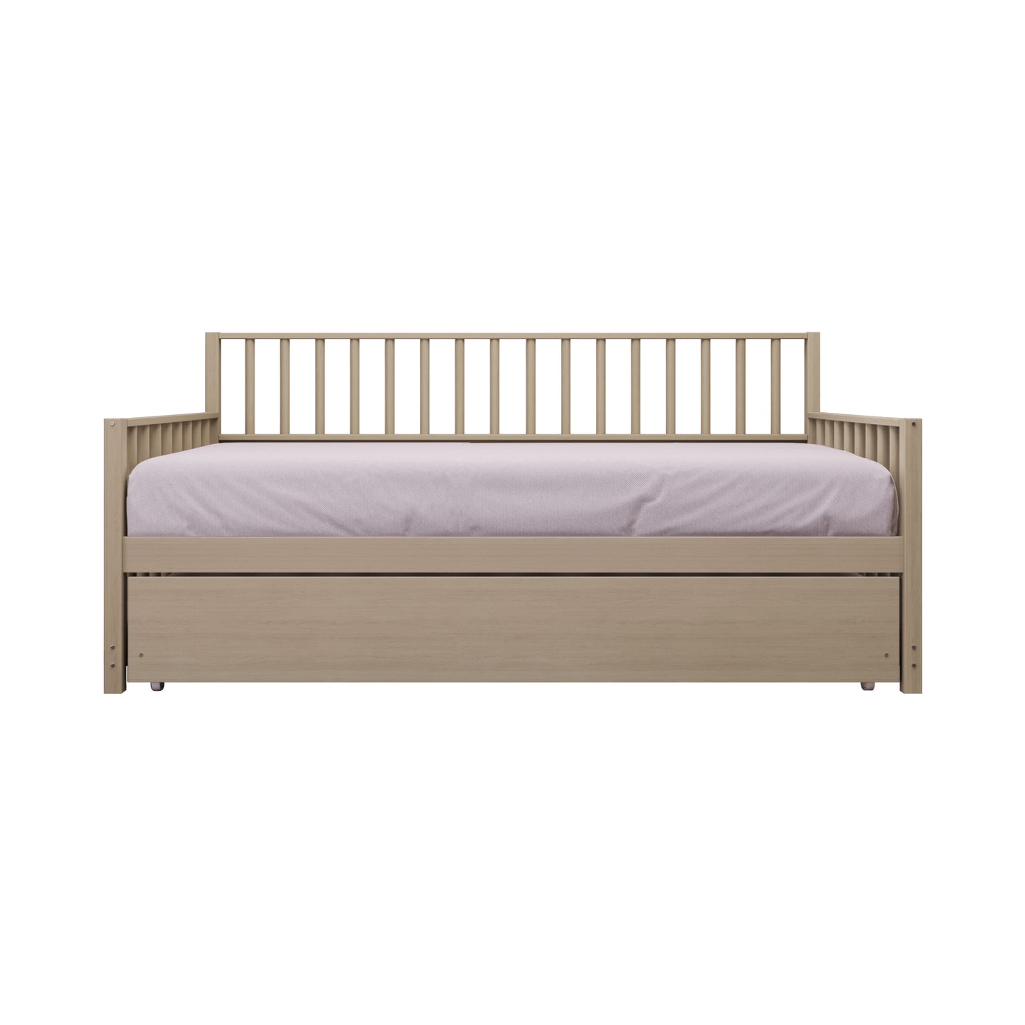 Odean Wooden Twin Size Daybed With Trundle