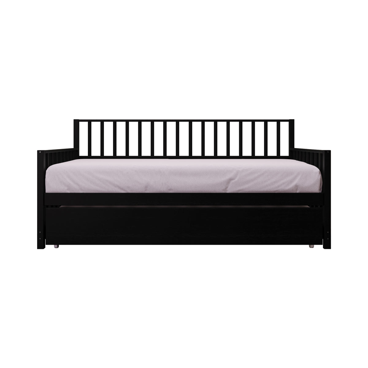 Odean Wooden Twin Size Daybed With Trundle