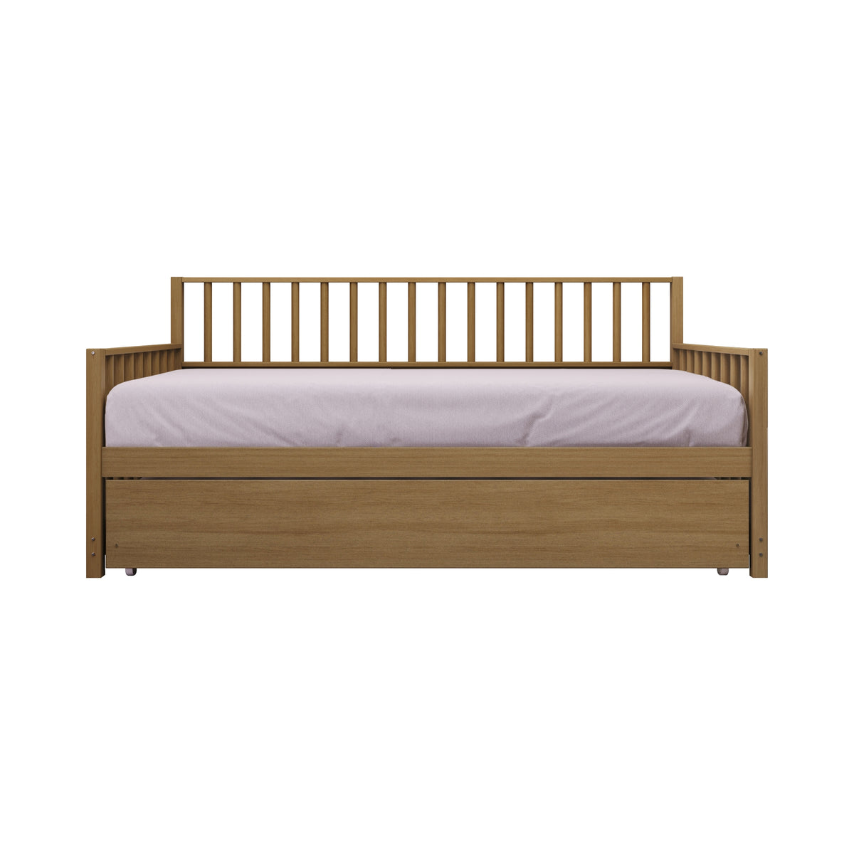 Odean Wooden Twin Size Daybed With Trundle