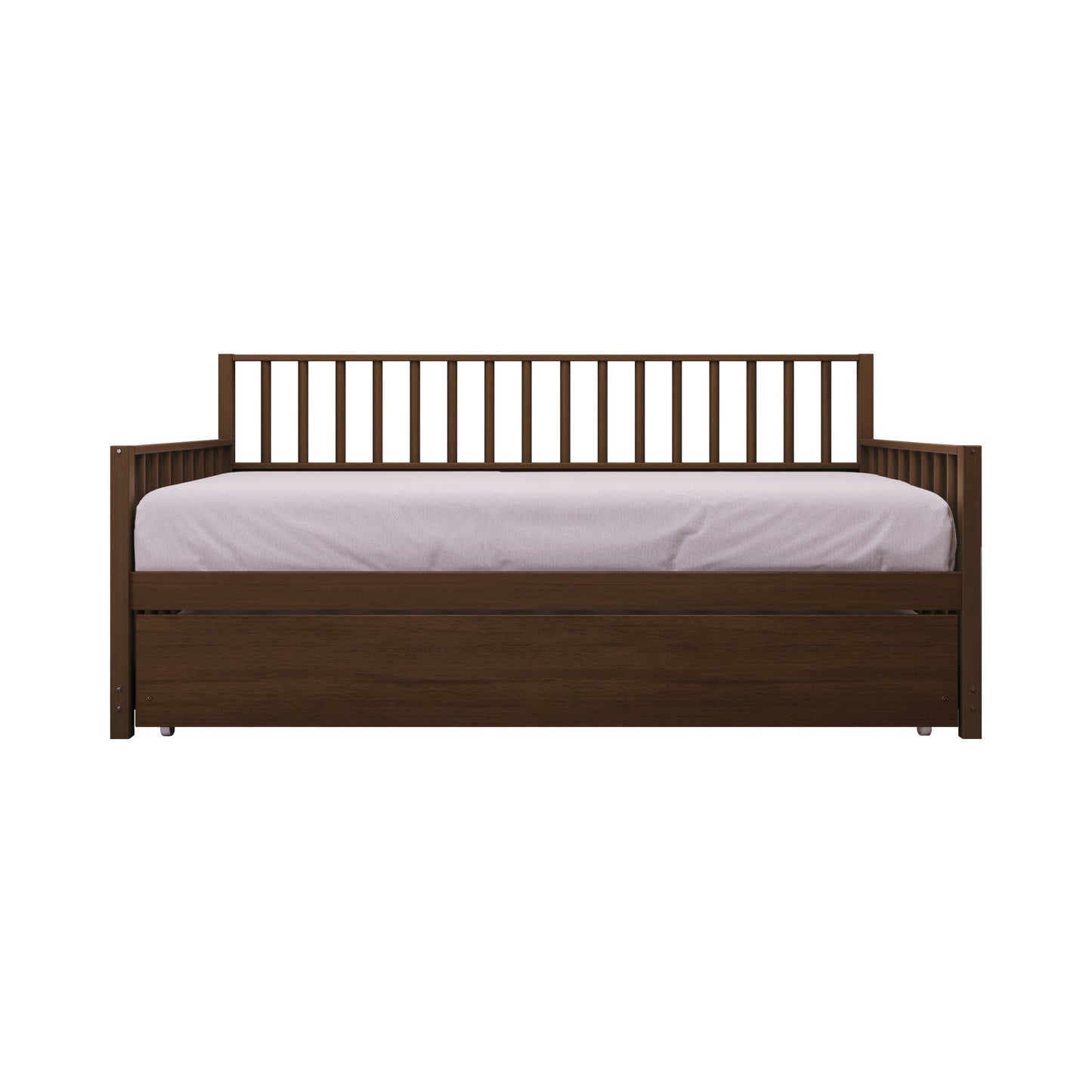 Odean Wooden Twin Size Daybed With Trundle