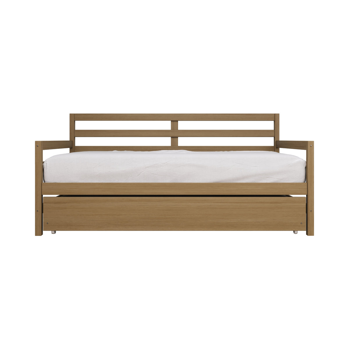 Oeds Rustic Wooden Twin Size Daybed With Trundle