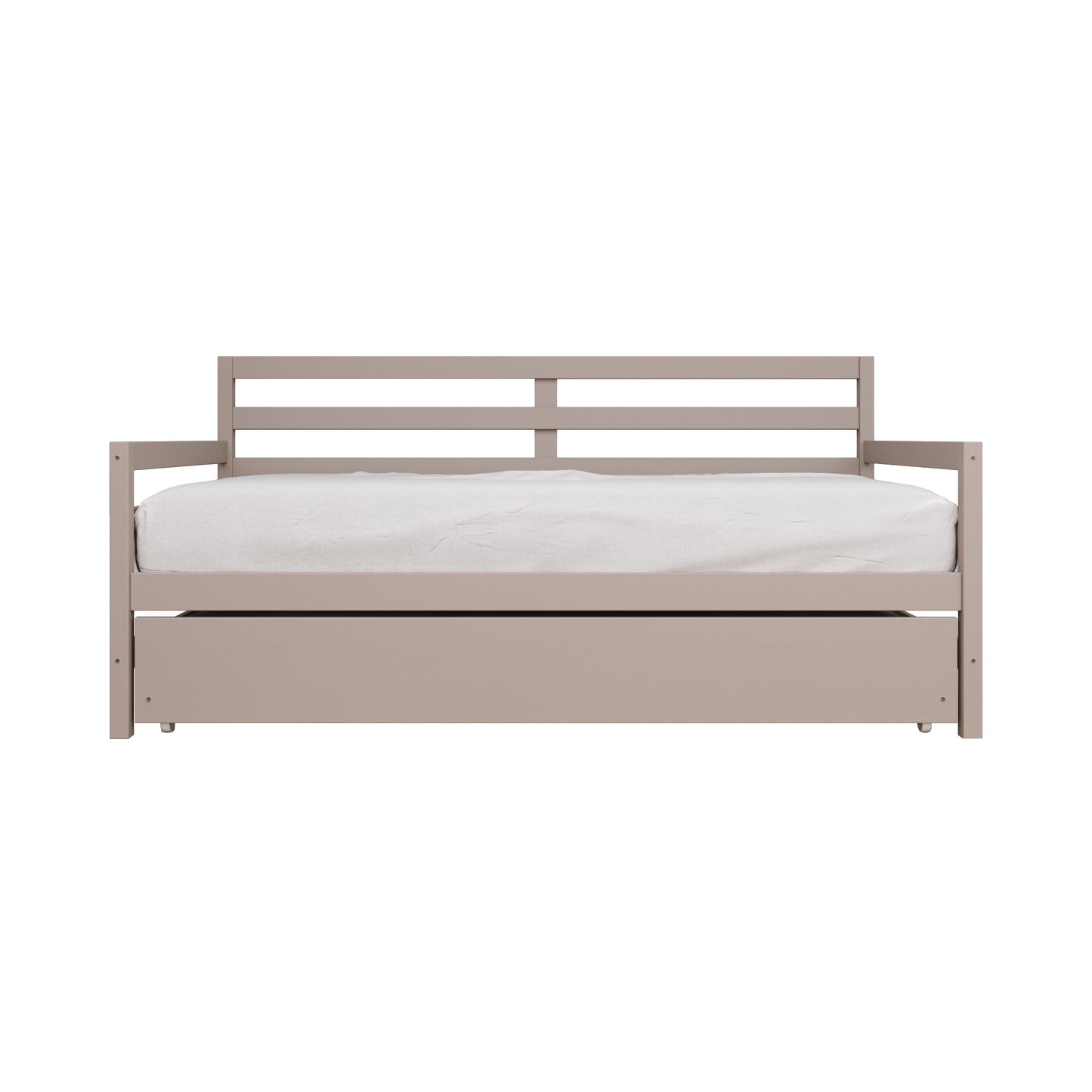 Oeds Rustic Wooden Twin Size Daybed With Trundle