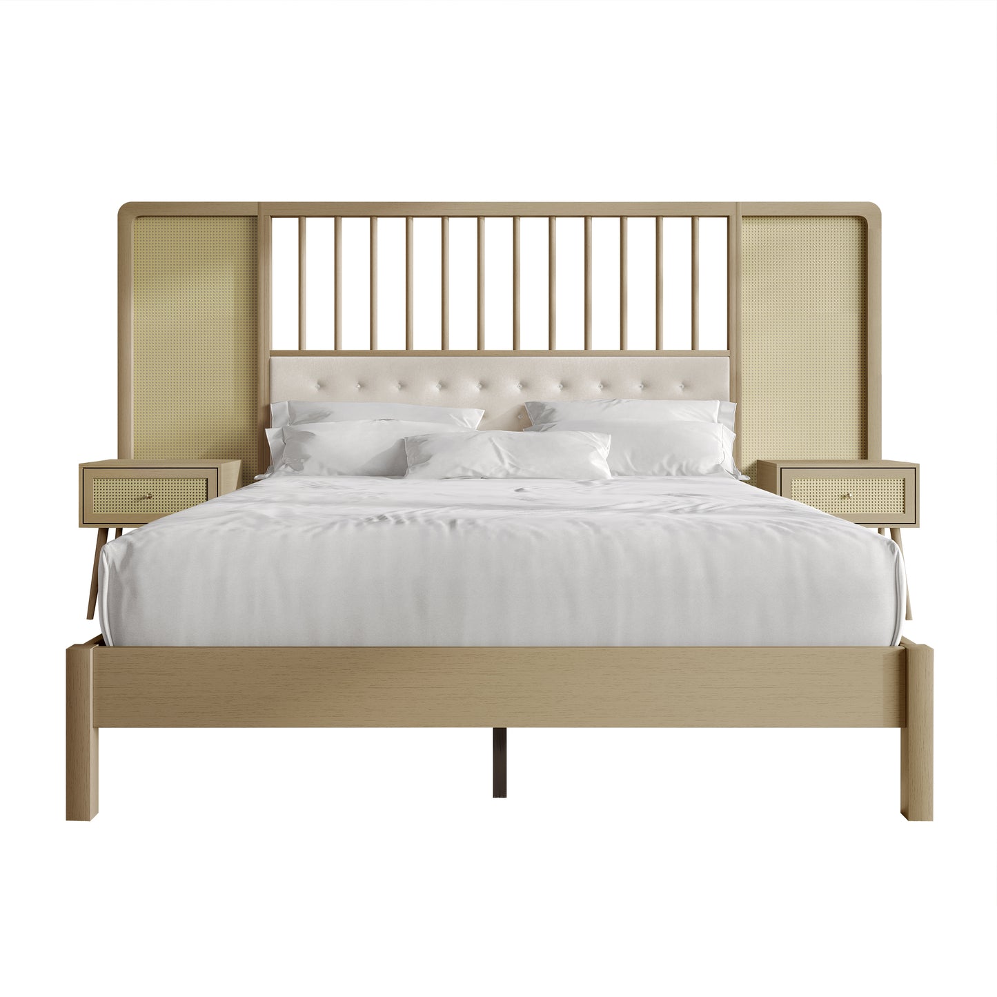 Burckard Wall Bed with 2 Nightstand