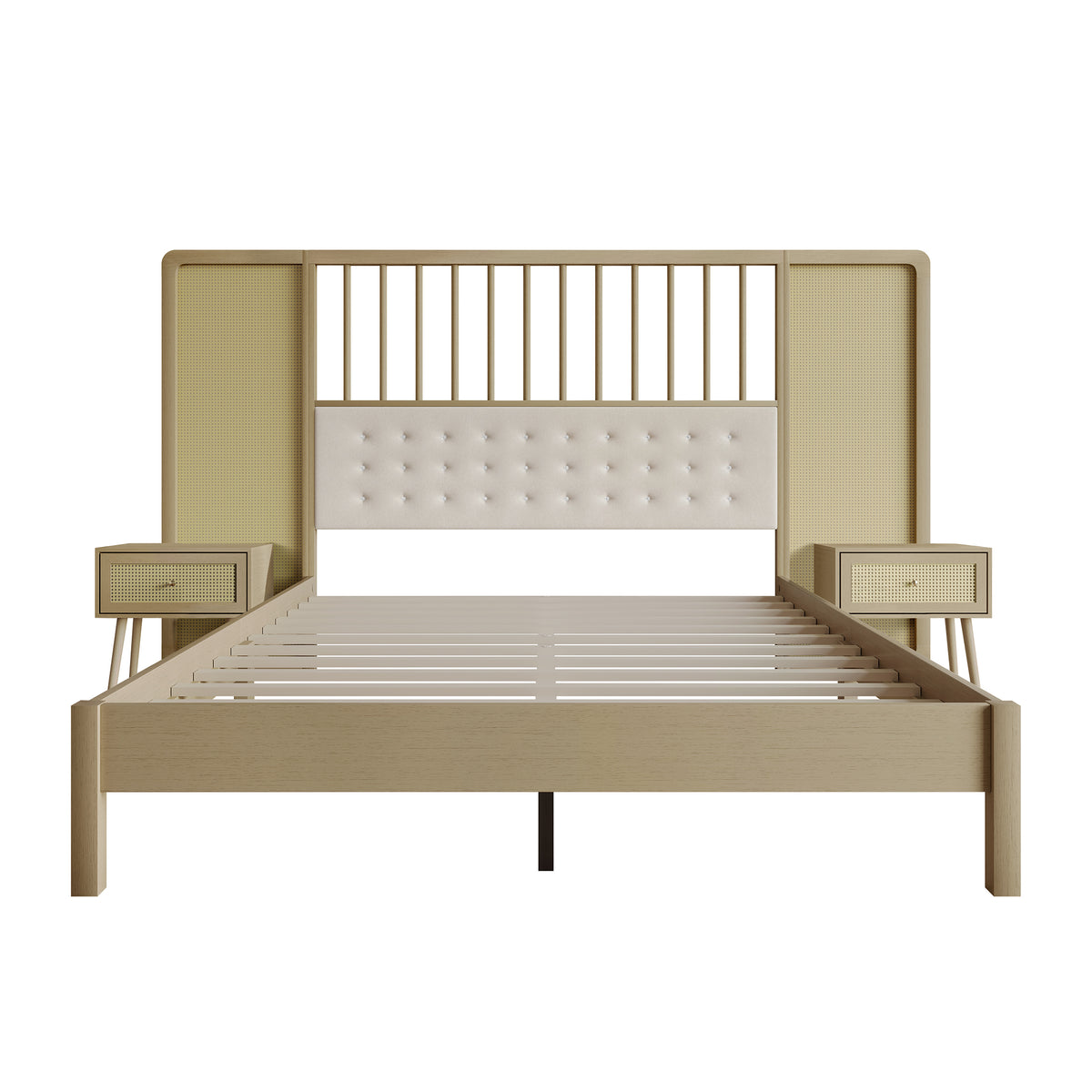 Burckard Wall Bed with 2 Nightstand