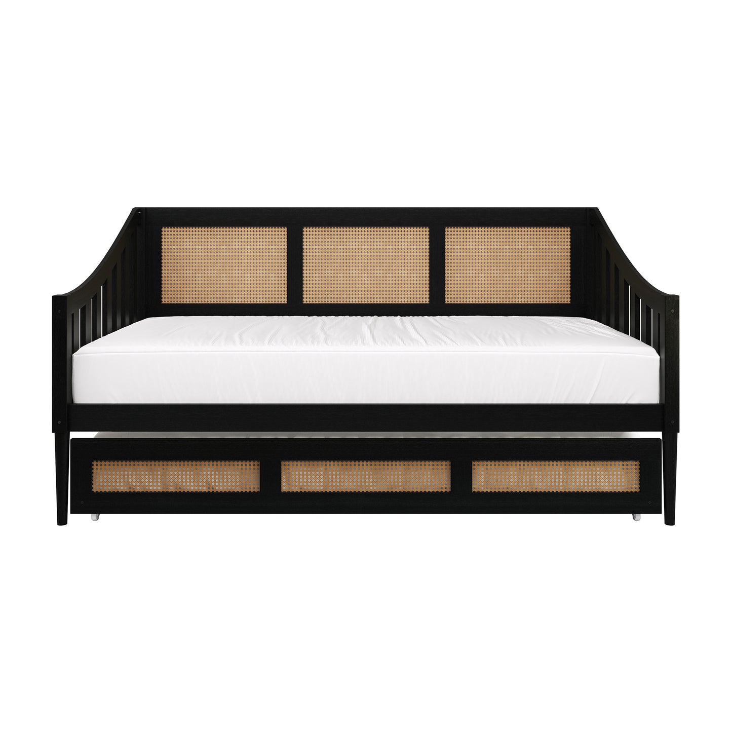 Braxson Modern Twin Daybed with Trundle