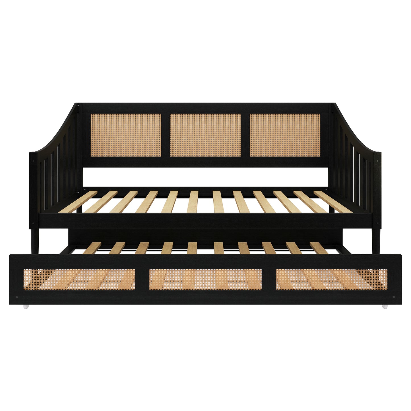 Braxson Modern Twin Daybed with Trundle