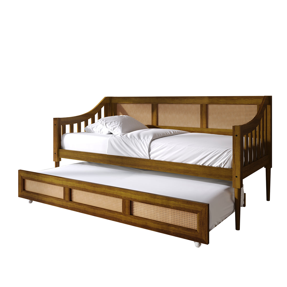 Braxson Modern Twin Daybed with Trundle