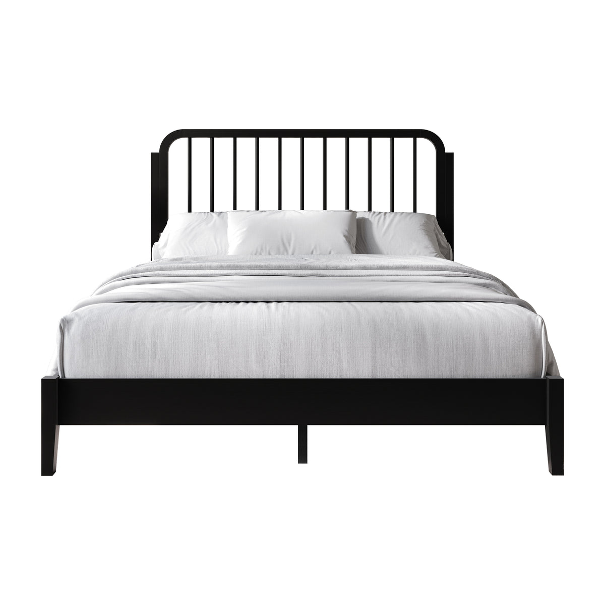 Willow Wood Panel Bed