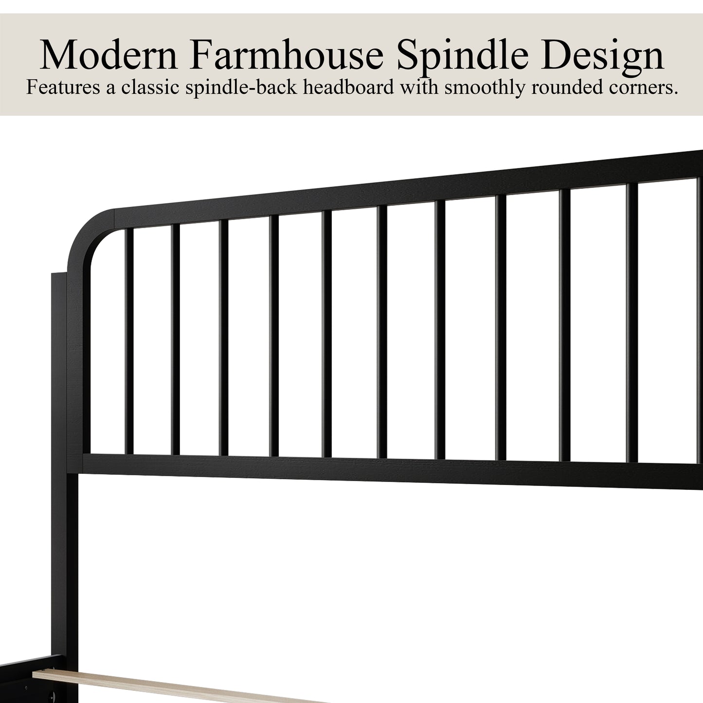 Willow Wood Panel Bed