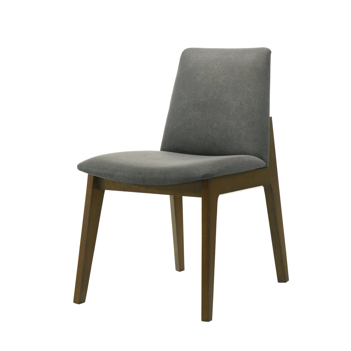 Nema Mid-century Modern Upholstered Dining Chair and Wooden Bench (Set of 5)