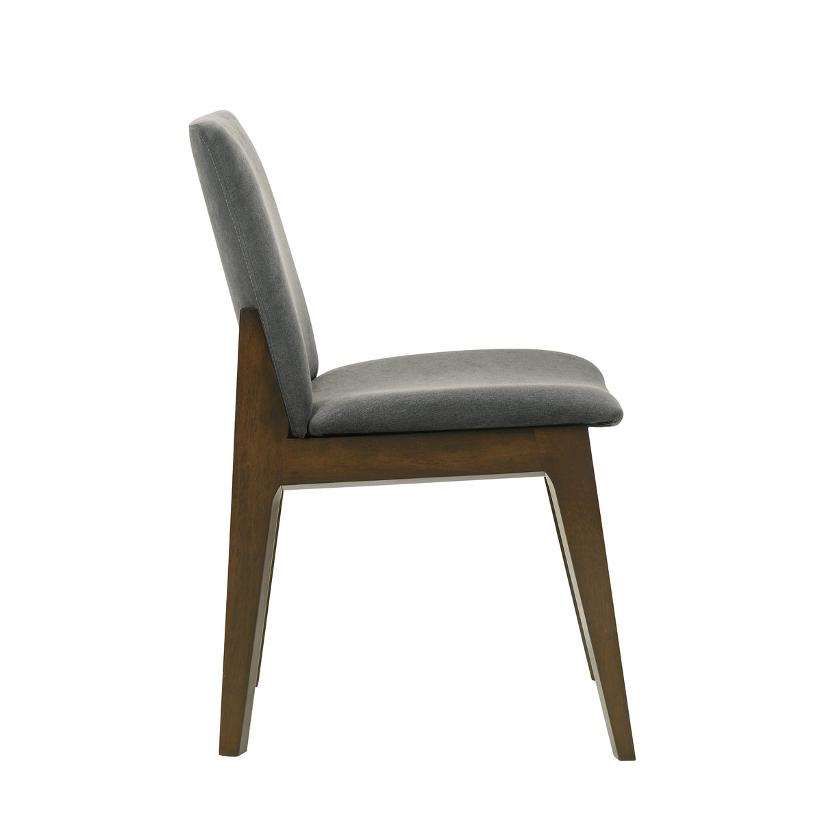 Nema Mid-century Modern Upholstered Dining Chair and Wooden Bench (Set of 5)