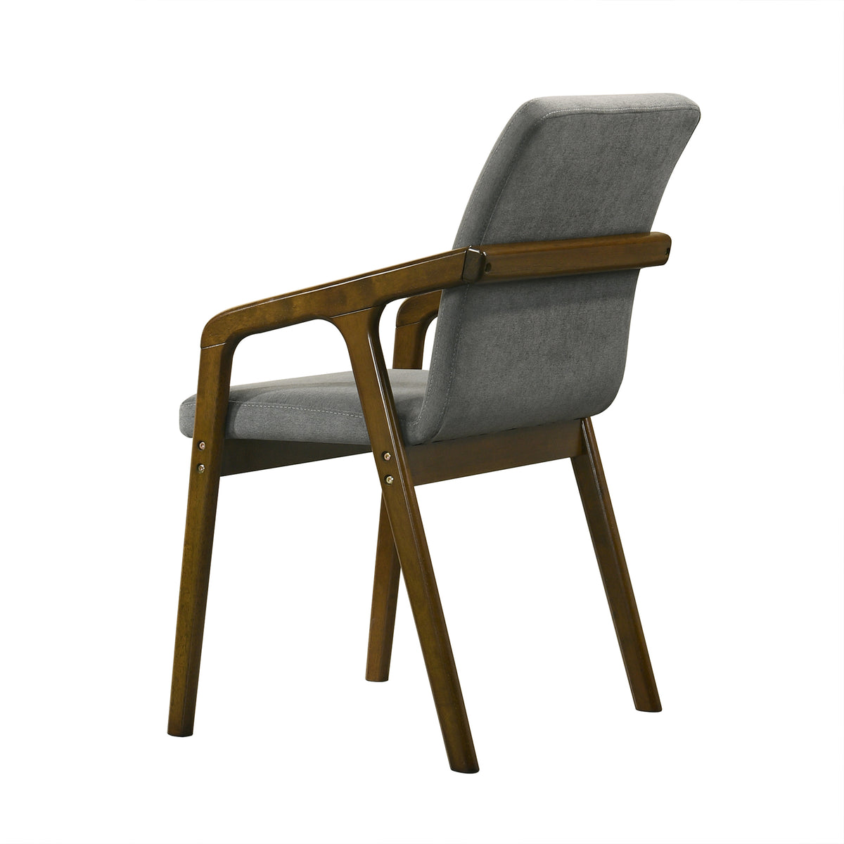 Nedyo Rustic Upholstered Dining Chair (Set of 6)
