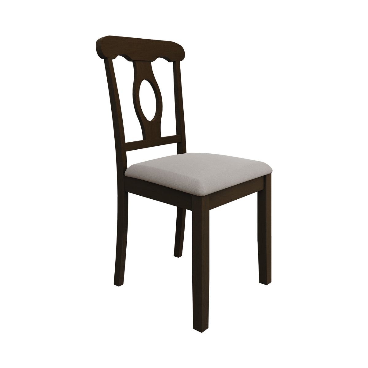 Rashika Mid-Century 5-piece Wooden Dining Set