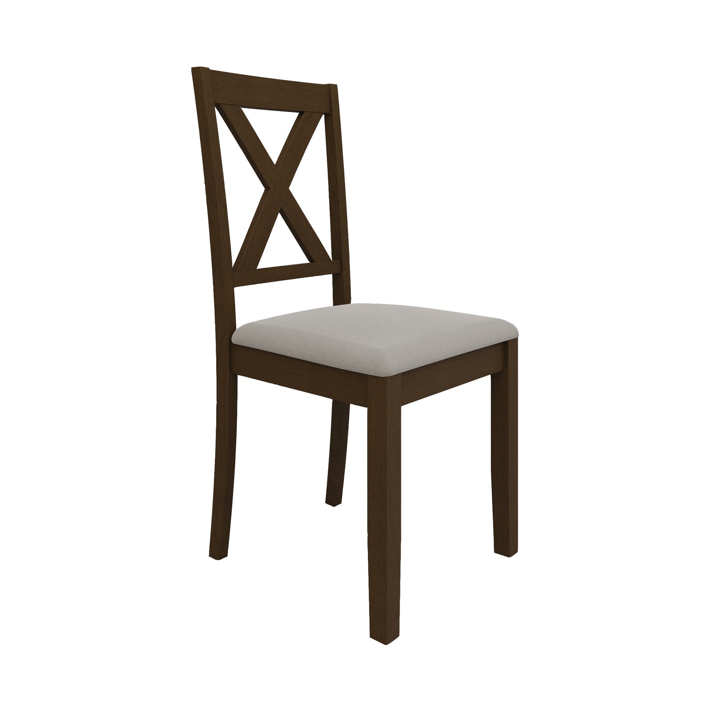 Rassul Rustic 5-piece Wooden Dining Set