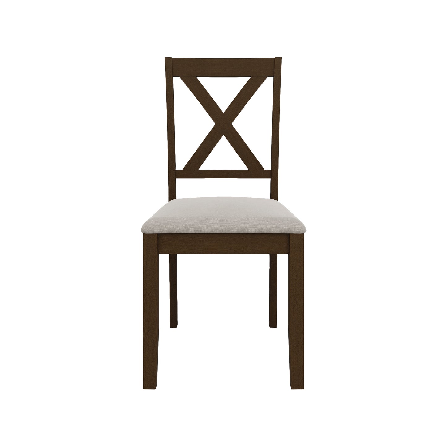 Rassul Rustic 5-piece Wooden Dining Set
