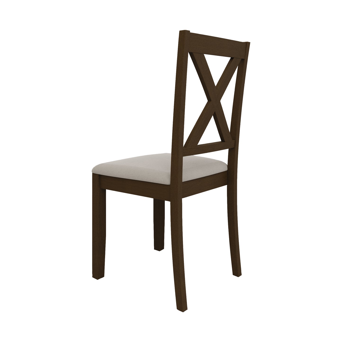 Rassul Rustic 5-piece Wooden Dining Set