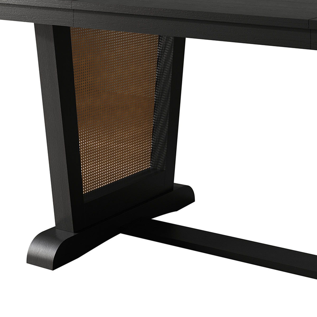 Taire 66'' L Rustic Wooden Dining Table