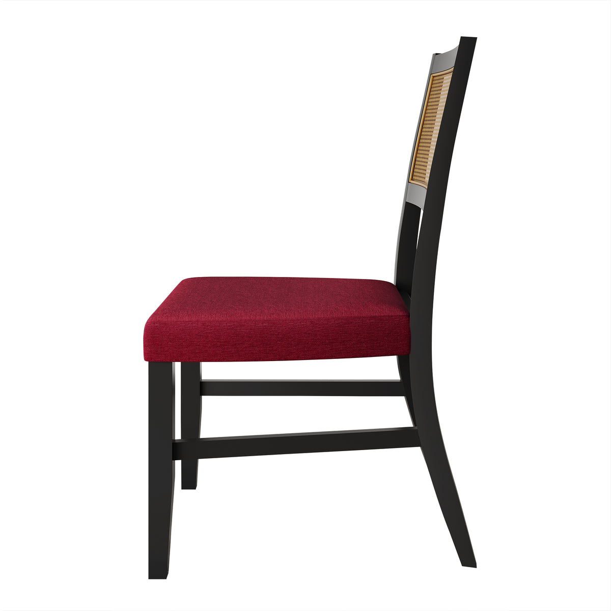 Avalanna 4-Piece Linen Wooden Dining Chair