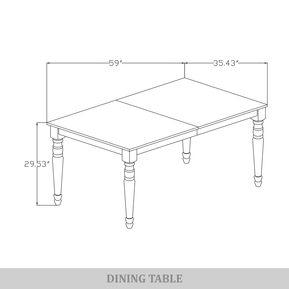 Oakley Farmhouse Dining Table